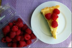 Raspberry Lemon Cheesecake