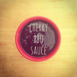 Black Cherry BBQ Sauce
