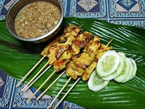 Chicken Satay- Asian Grilling With A Napoleon Grill
