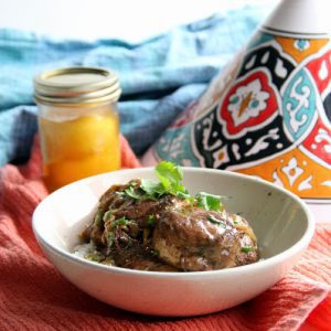 Chicken Tagine With Two Kinds Of Lemon