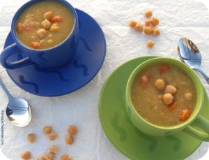 Soup With The Simons: Chickpea And Carrot