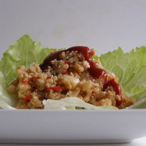 Slow Cooking Supper: Chinese Chicken Lettuce Wraps