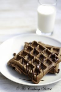 Chocolatey Oat Waffle