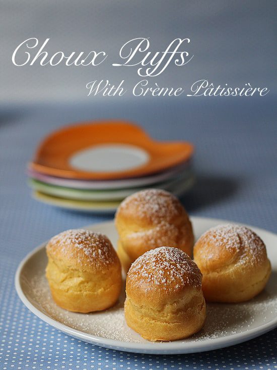 Choux Puffs With Crème Pâtissière
