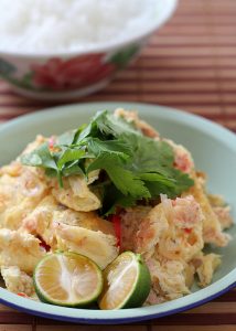 Nyonya Cincalok Omelette