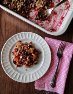 Stone Fruit Crisp