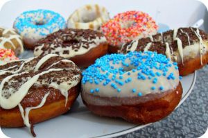 Vanilla-glazed Cinnamon Spice Donuts