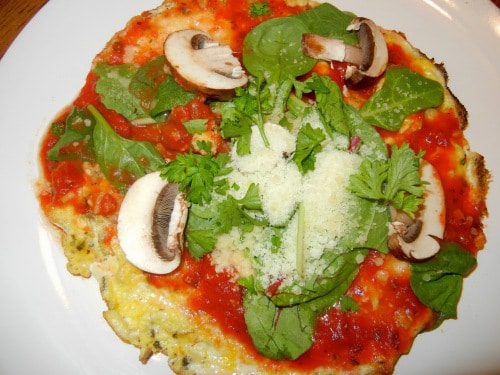 Egg Crust Pizza