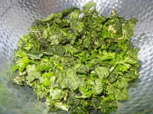 Garlic Kale Chips