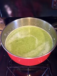 Cauliflower Broccoli Garlic Soup