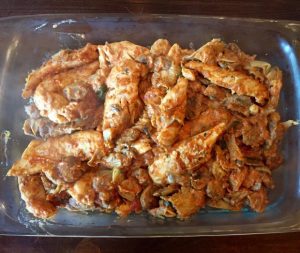 Pan-Fried Turkey Breasts With Marinara Mushroom/Artichoke Sauce