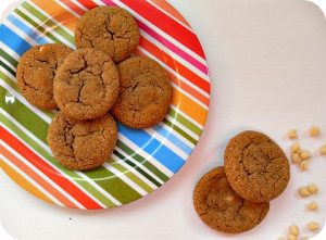 Gingersnaps With White Chocolate Chips