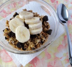 Chocolate Walnut Coconut Granola