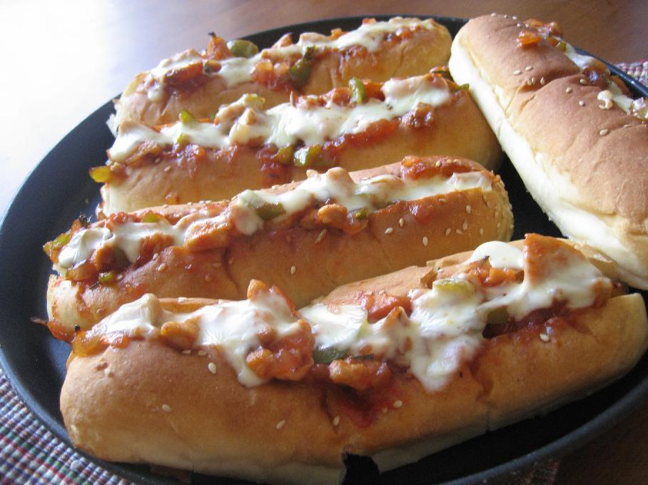 Chicken And Cheese Sandwich Rolls