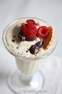 Vanilla Malt Horlicks Ice-Cream Sundae