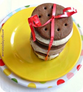 Mint Chocolate Ice Cream Sandwiches