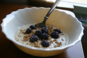 Blueberry Peanut Butter Breakfast