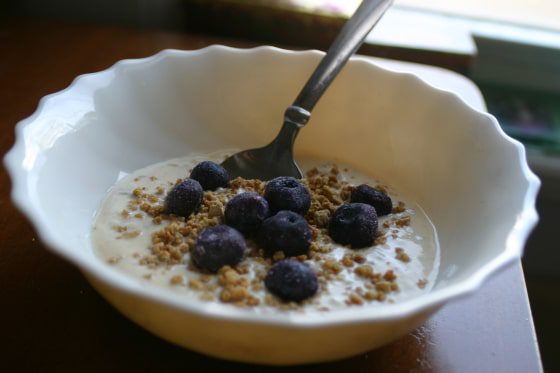 Blueberry Peanut Butter Breakfast