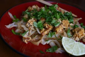 Peanut Pad Thai With Cabbage Noodles