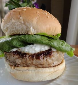 Indian-Spiced Turkey Burgers