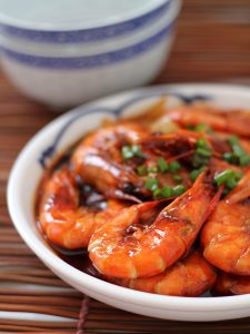 Prawns In Chilli Ketchup Gravy