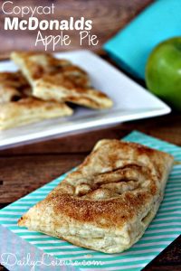 Copycat McDonalds Apple Pie