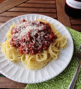 Spaghetti With Meat Sauce