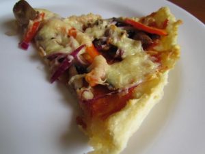 Mushroom Pie Pizza