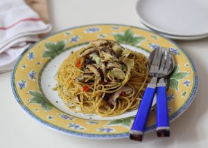 Mushroom Aglio Olio