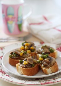 Mushroom Bruschetta