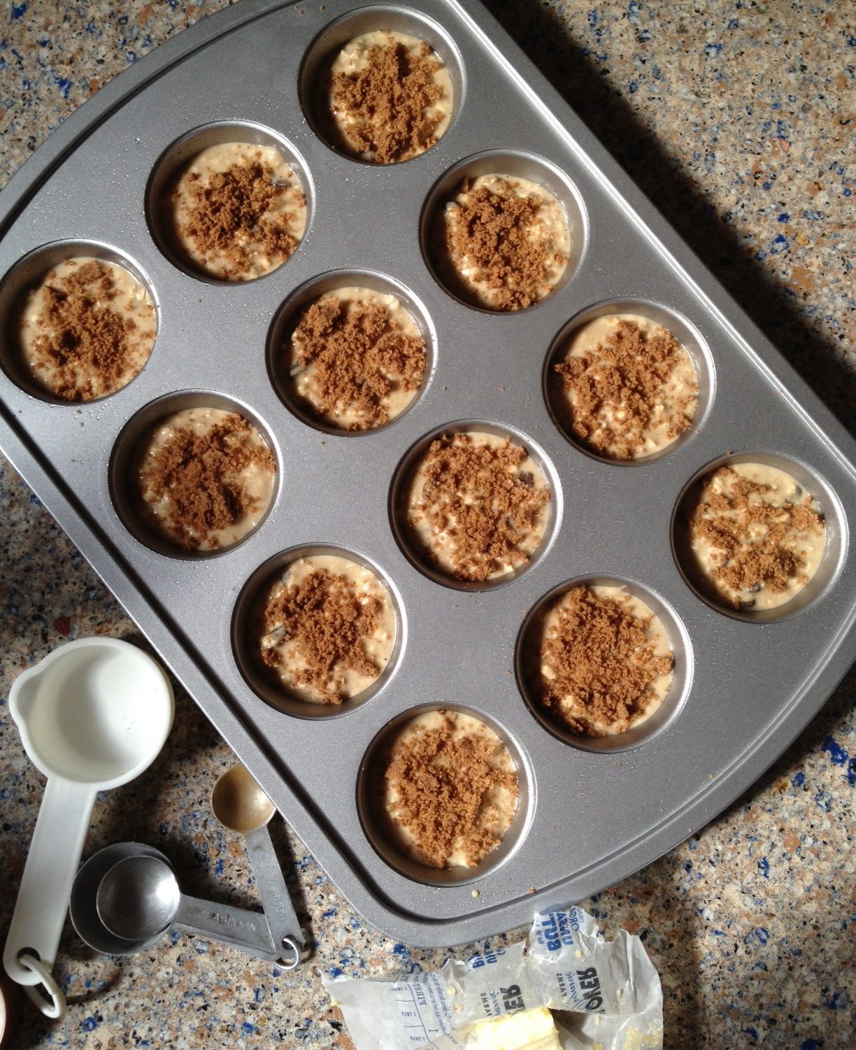 oatmeal raisin muffins