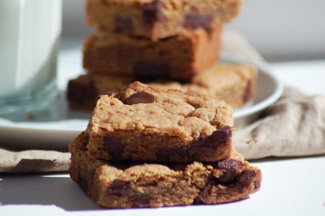 Cindy's Peanut Butter Chocolate Chip Cookie Bars