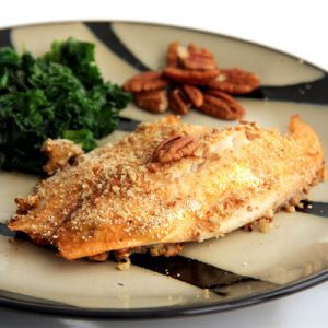 Dorm Room Dinner: Pecan-Crusted Tilapia