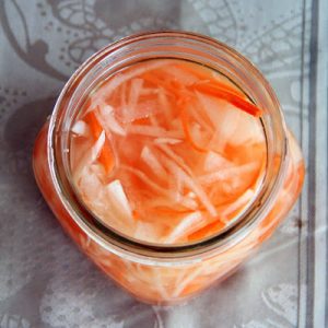 Pickled Daikon And Carrots