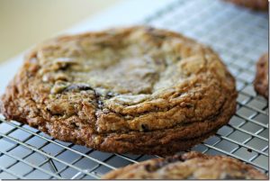 Grandma's Chocolate Chunk Brownie Cookies