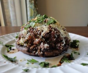 Sausage-Stuffed Portobello Mushrooms