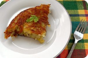 (Mini) Crispy Potato Zucchini Tart