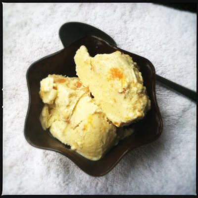 peach pie ice cream