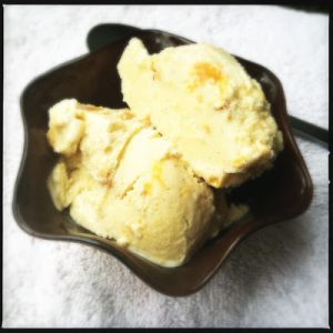 Peach Pie Ice Cream