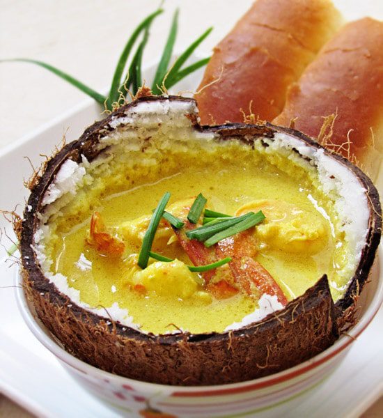 Prawn In Coconut Soup