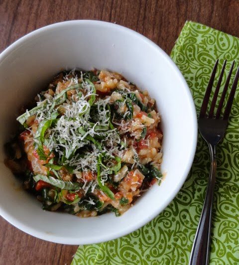 Tomato And Sausage Risotto