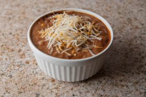 Skinny Cheeseburger Chili