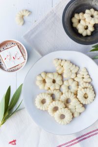 Cardamom Spritz Cookies