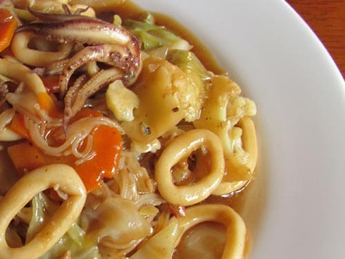 Squid Noodle