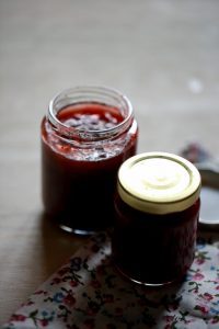 Strawberry Vanilla Jam (using Bread Maker)