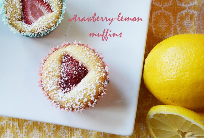 Strawberry-lemon Muffins
