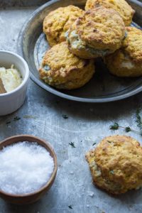 Gorgonzola And Sweet Potato Biscuits