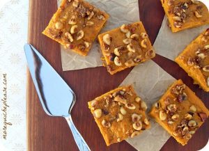 Hazelnut-topped Sweet Potato Bake