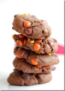 Tim’s Chocolate Peanut Butter Cookies