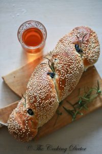 Turkish Rosemary-Olive Bread